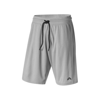 CRIVIT Herren Funktionsshorts, mit seitlichen Eingrifftaschen (Grau, L (52/54)) - B-Ware neuwertig