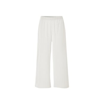 esmara® Damen Culotte, in modischer Crinkle-Qualität (Weiß, L (44/46)) - B-Ware neuwertig