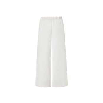 esmara® Damen Culotte, in modischer Crinkle-Qualität (Weiß, L (44/46)) - B-Ware neuwertig