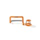 CRIVIT Aufblasbares Pool-Volleyballnetz / Aufblasbares Pool-Tor-und-Korb-Set - B-Ware