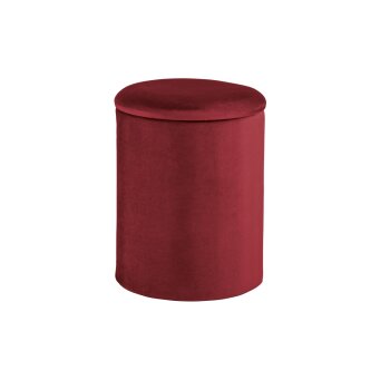 LIVARNO home Hocker, mit Staufach, Samt - B-Ware...