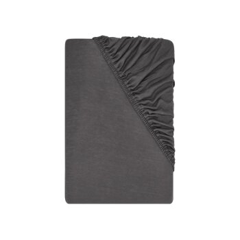 LIVARNO® Jersey-Spannbettlaken, 180-200 x 200 cm (Grau) - B-Ware sehr gut