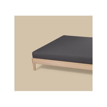 LIVARNO® Jersey-Spannbettlaken, 180-200 x 200 cm (Grau) - B-Ware sehr gut