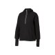 CRIVT Damen Windbreaker Halfzip, XL 46/48, schwarz - B-Ware neuwertig