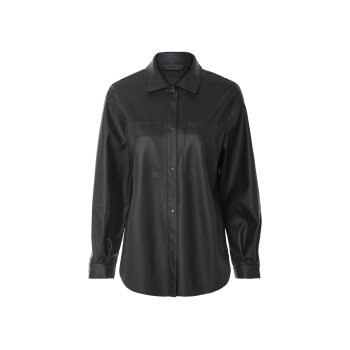 esmara®  Damen-Overshirt, S, schwarz - B-Ware neuwertig