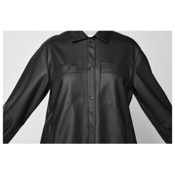esmara®  Damen-Overshirt, S, schwarz - B-Ware neuwertig