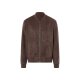 LIVERGY® Herren-Blouson, in Wildlederoptik, XL, braun - B-Ware neuwertig