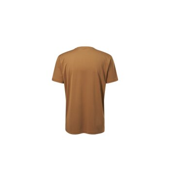 CRIVIT Herren Funktionsshirt, kurzarm, UV-Schutz, XL, braun/ocker - B-Ware neuwertig
