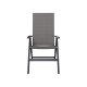 LIVARNO home Klappsessel »Valencia«, 2 Set, verstellbar, grau - B-Ware