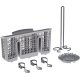 Siemens Spülhilfe-Set SZ73000, Zubehör für Geschirrspüler, 4-teilig - B-Ware