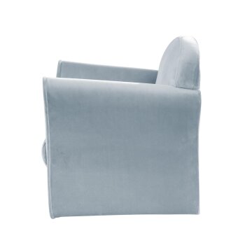 roba Kindersessel Lil Sofa mit Armlehnen, Sky/Hellblau -...