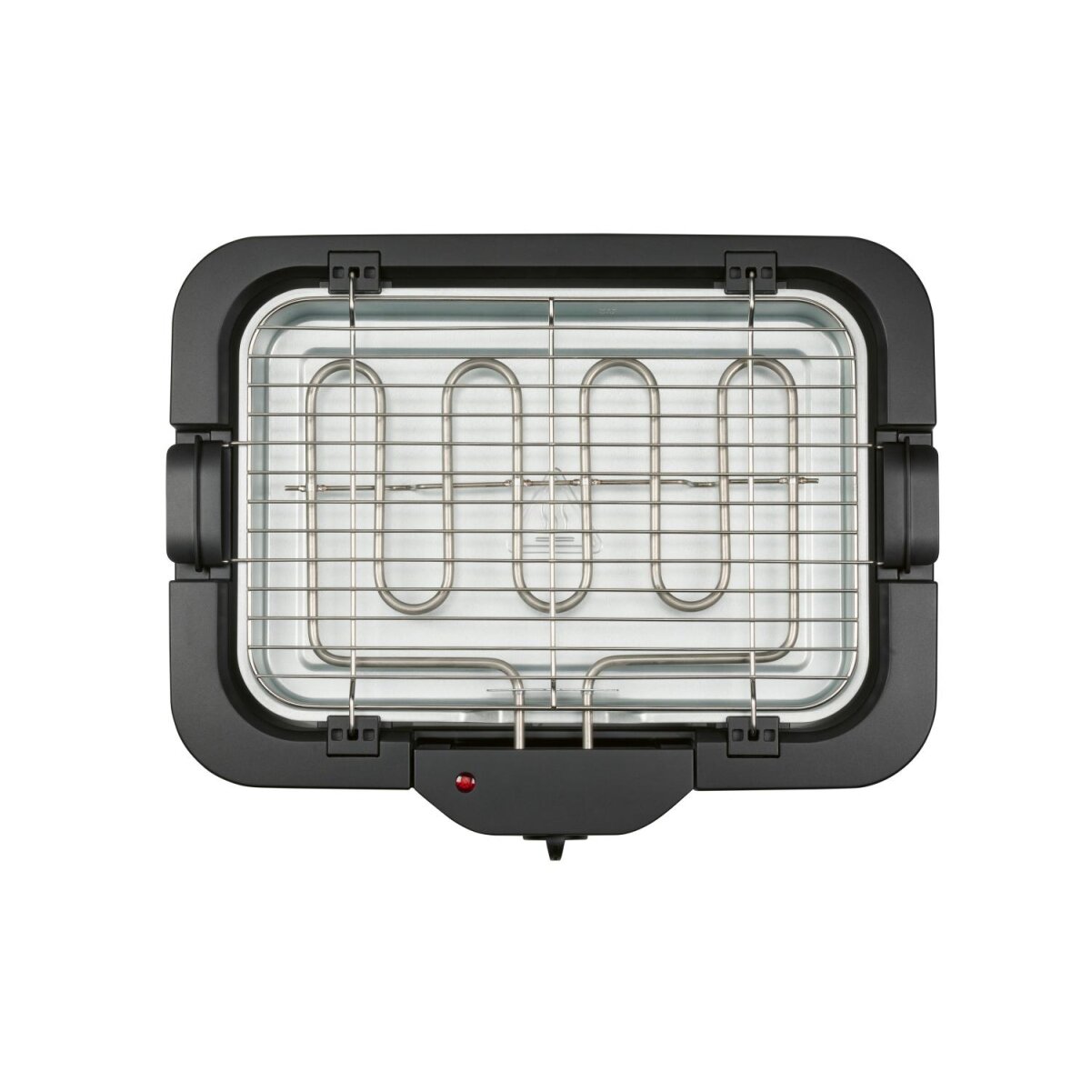 Leco Grill-Serviertisch – 100x47x73 Cm, Anthrazit, Mit Rollen, Flaschenhalter, Gitterkorb & Besteckhaken, Für Garten & Terrasse