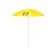 Lidl Stiftung & Co. KG Sonnenschirm, 160 cm, Lidl Jubiläum, gelb - B-Ware sehr gut