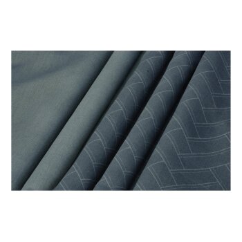LIVARNO Satin Wendebettwäsche, 140 x 200 cm, marine - B-Ware sehr gut