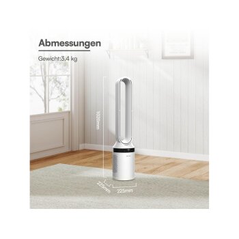 BE COOL Turmventilator »BCBLLFAN2601«, rotorlos, 103 cm - B-Ware sonstiges