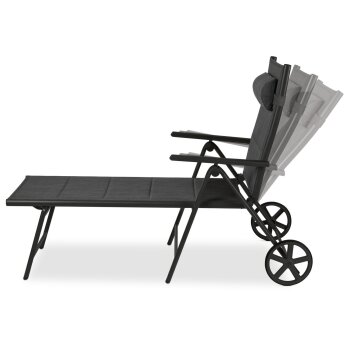 LIVARNO home Alu-Rollliege »Houston«, verstellbar, schwarz/anthrazit - B-Ware