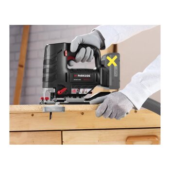 PARKSIDE PERFORMANCE® 20 V Akku-Stichsäge PPSTDA 20-Li B2, ohne Akku und Ladegerät - B-Ware