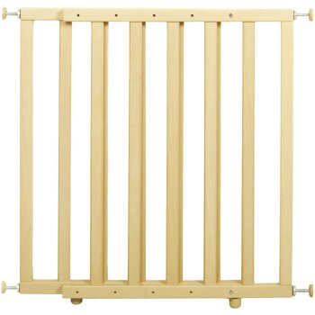 roba Türschutzgitter zum Klemmen, Breite 62 - 106 cm, natur - B-Ware