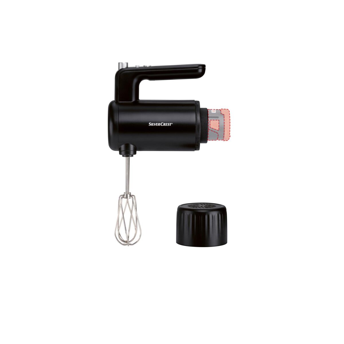 SILVERCREST® KITCHEN TOOLS »HMA12A1« Akku-Handmixer, 12 V, schwar