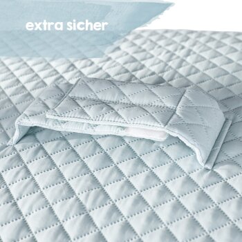 roba Wickelauflage roba Style, 85 x 75 cm, hellblau - B-Ware