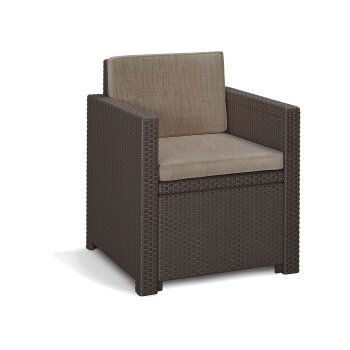 ALLIBERT Sessel Monaco, Braun - B-Ware