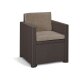 ALLIBERT Sessel Monaco, Braun - B-Ware