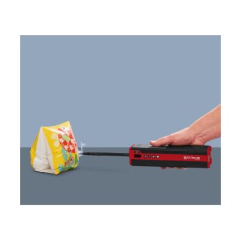 ULTIMATE SPEED® Tragbarer Akku-Kompressor USKT 60 C4, mit integrierter LED-Taschenlampe - B-Ware