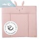 roba Wickelauflage soft roba Style rosa, 85 x 75 cm, abwischbar, mit Hasengesicht Lily  - B-Ware