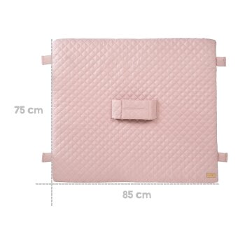 roba roba Style Wickelauflage, 85 x 75 cm, rosa/mauve -...