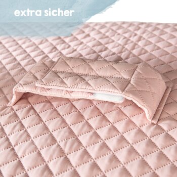 roba roba Style Wickelauflage, 85 x 75 cm, rosa/mauve - B-Ware