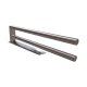 Ribelli Doppelarm-Handtuchhalter, silber - B-Ware