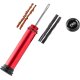 PRO BIKE TOOL Tubeless Fahrradreifen-Reparaturset - Lenkereinsatz - für MTB- und Rennradreifen, rot - B-Ware