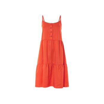 ESMARA® Damen Kleid, weich und anschmiegsam (Rot, 38) - B-Ware sehr gut