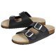 ESMARA® Damen Pantoletten (Schwarz, 39) - B-Ware neuwertig