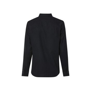 esmara® Damen-Bluse, mit Leinen, 46, schwarz - B-Ware neuwertig