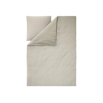 LIVARNO® Musselin-Bettwäsche, 135 x 200 cm,...