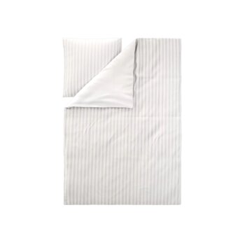LIVARNO® Luxus-Satin-Bettwäsche, 155 x 220 cm, beige - B-Ware neuwertig