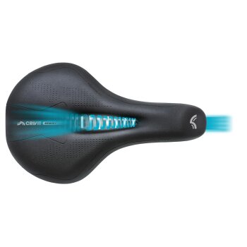 CRIVIT Fahrradsattel Memory Foam (TREKKING) - B-Ware neuwertig