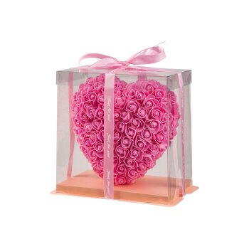 LIVARNO® Schmuckrosen Geschenkbox, Herz - B-Ware...
