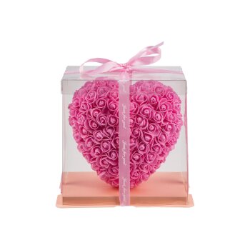 LIVARNO® Schmuckrosen Geschenkbox, Herz - B-Ware neuwertig