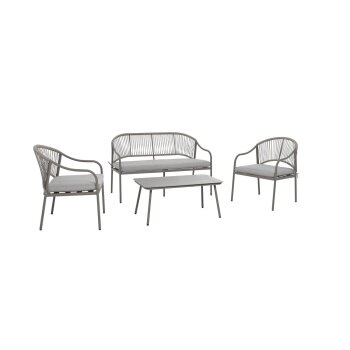 GREEMOTION Stahl-Geflecht-Coffee-Set...