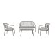 GREEMOTION Stahl-Geflecht-Coffee-Set »Bilbao«, 4-teilig - B-Ware neuwertig