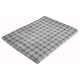 LIVARNO® Kuscheldecke mit Teddyfleece (Karo/grau) - B-Ware neuwertig