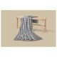 LIVARNO® Kuscheldecke mit Teddyfleece (Karo/grau) - B-Ware neuwertig