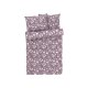 LIVARNO home Bettwäsche, Mikrofaser, 240 x 220 cm, Blumen/lila - B-Ware neuwertig