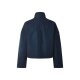 esmara® Damen-Jacke, aus Velours, S, navy - B-Ware neuwertig