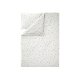 LIVARNO® Musselin-Bettwäsche, 140 x 200 cm, 70 x 90 cm, Blumen/weiß - B-Ware neuwertig