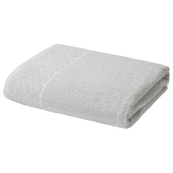 LIVARNO® Frottier-Badetuch, 100 x 150 cm , grau - B-Ware sehr gut