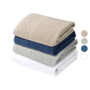 LIVARNO® Frottier-Badetuch, 100 x 150 cm - B-Ware