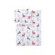 LIVARNO® Bettwäsche Fleece, 200 x 220 cm (Hirsche weiß) - B-Ware sehr gut